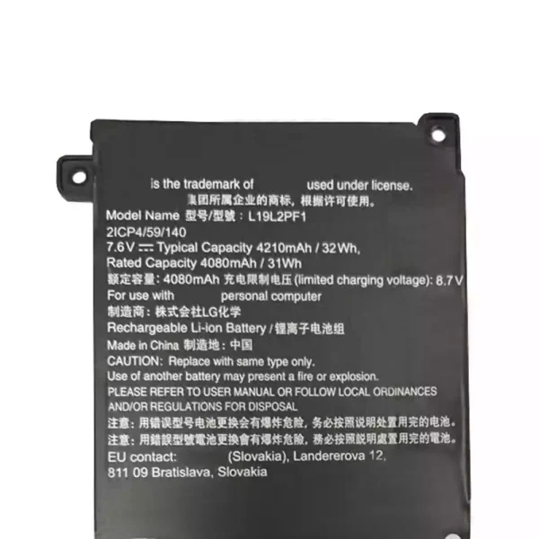Pin Laptop LENOVO 5B10W42964,SB10W42960,SB10W42961 - Hình ảnh 3
