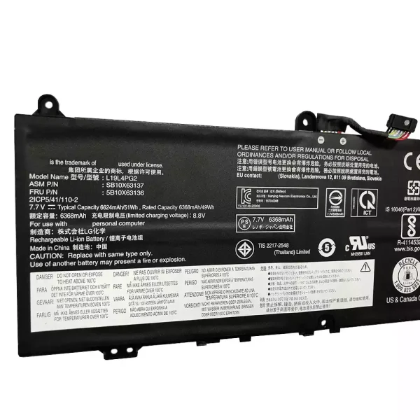 Pin Laptop LENOVO IdeaPad Flex 5 1570,Flex 5-1470 - Hình ảnh 3