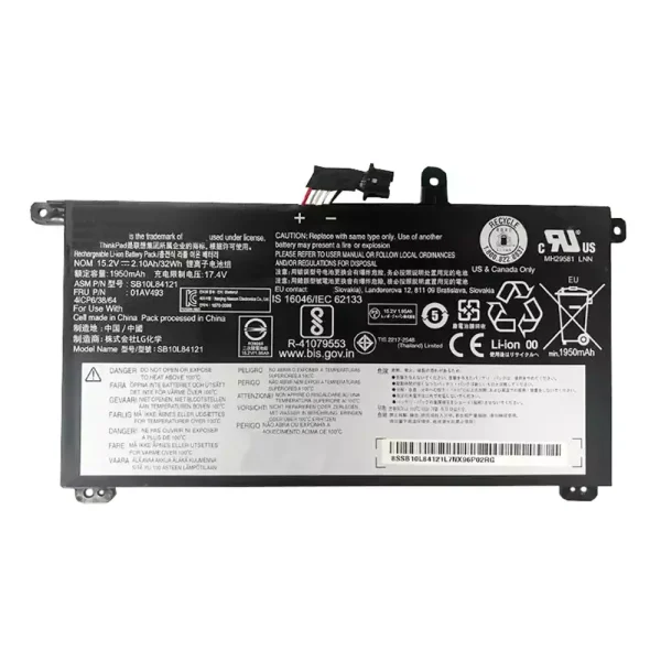 Pin Laptop LENOVO Thinkpad T570 T580 P51S P52S