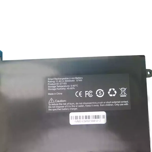Pin Laptop CT153,BYONE 53B BU53 CU53 Notebook 15 - Hình ảnh 2