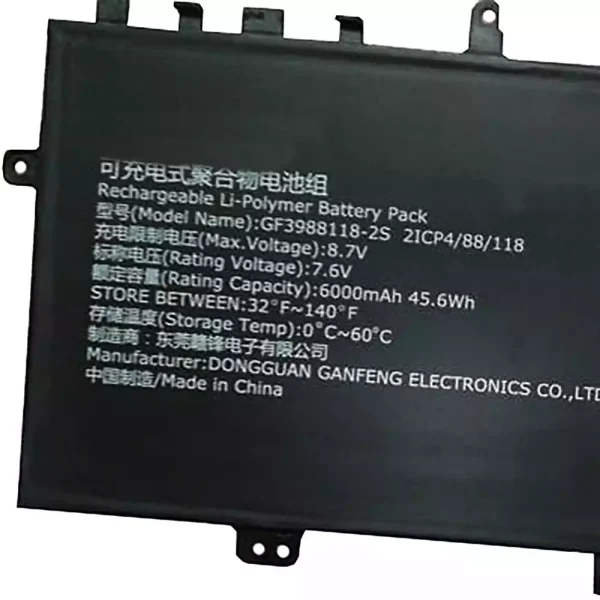Pin Laptop GF3988118-2S - Hình ảnh 2