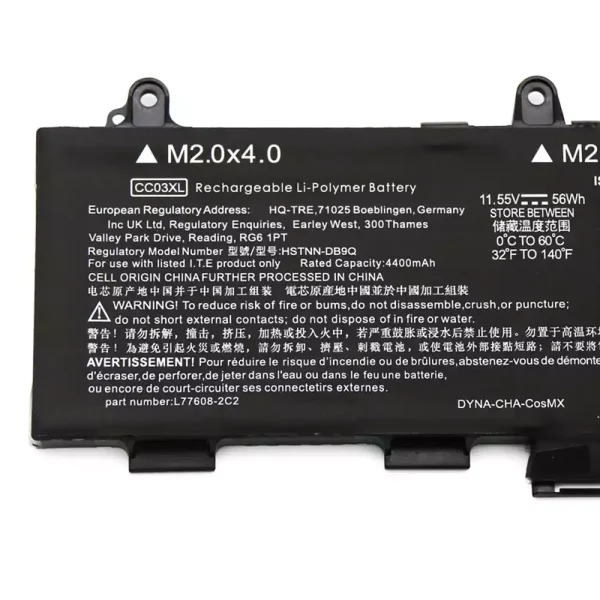 Pin Laptop HP EliteBook 830 835 840 845 G7 - Hình ảnh 3