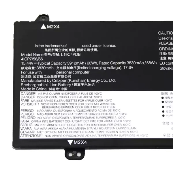 Pin Laptop LENOVO L19M4PDB - Hình ảnh 3