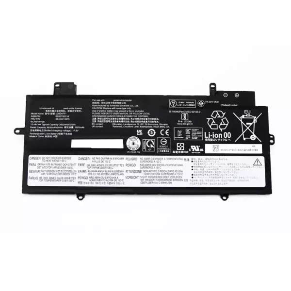 Pin Laptop LENOVO Thinkpad X1 Carbon 9th 10th Gen 2021 2022,Thinkpad X1 Yoga 6th 7th Gen 2021 2022