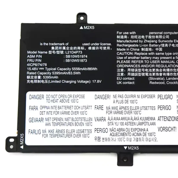 Pin Laptop LENOVO L21D4P73 - Hình ảnh 3