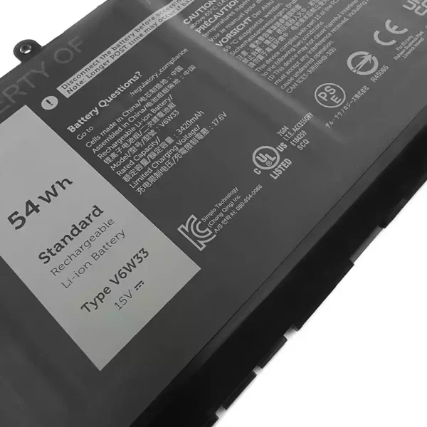 Pin Laptop DELL Inspiron 15 5310 5410 5415 5510 5515 5518 - Hình ảnh 3