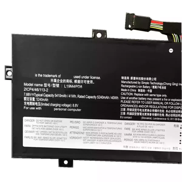 Pin Laptop LENOVO YOGA Duet 2020 - Hình ảnh 3