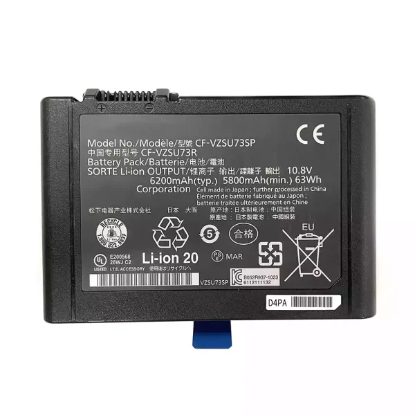 Pin Laptop PANASONIC CF-VZSU73R CF-VZSU73SP CF-VZSU73U Toughbook CF-D1
