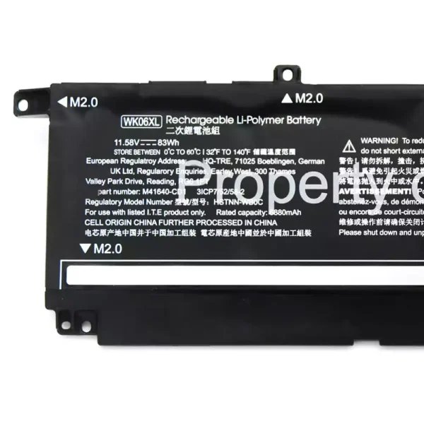 Pin Laptop HP WK06XL - Hình ảnh 3