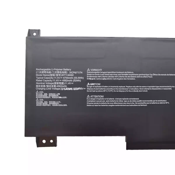 Pin Laptop MSI Pulse GL76 9S7 11UDK,GL66 GF66 - Hình ảnh 3