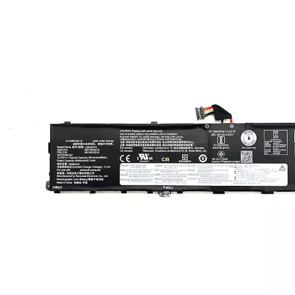Pin Laptop LENOVO ThinkPad P1 G4 SB11B79215 SB11B79216 5B11B79217 5B11B79218 - Hình ảnh 3