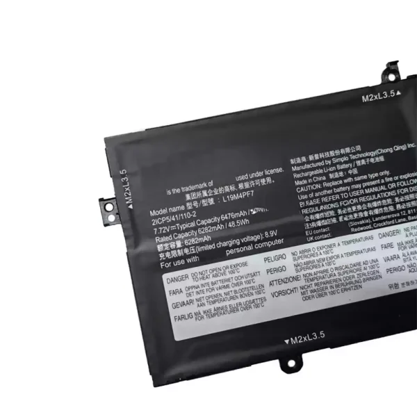 Pin Laptop LENOVO Yoga 7 Carbon 13ITL5 YOGA 13S 2021 - Hình ảnh 3