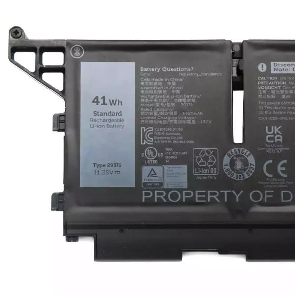 Pin Laptop DELL M69D0 293F1 8WRCR - Hình ảnh 3