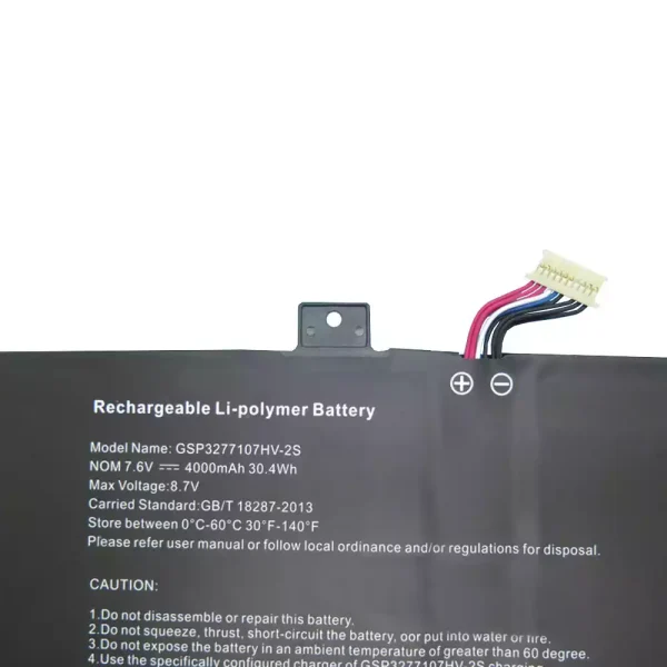 Pin Laptop GSP3277107HV-2S - Hình ảnh 2