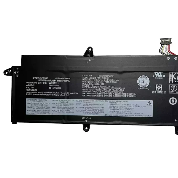 Pin Laptop LENOVO ThinkPad X13 G2,5B10W51822,5B10W51820,SB10W51923,SB10W51921 - Hình ảnh 3