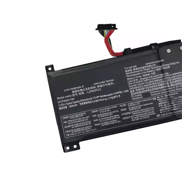 Pin Laptop LENOVO L20M3PC2 L20L3PC2 L20C3PC2 L20D3PC2 - Hình ảnh 3