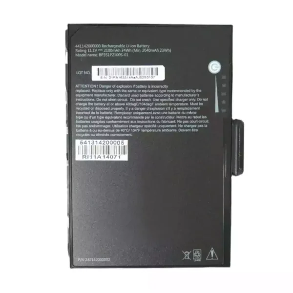 Pin Laptop Getac BP3S1P2100S-01 K120 441142000003 441142000019