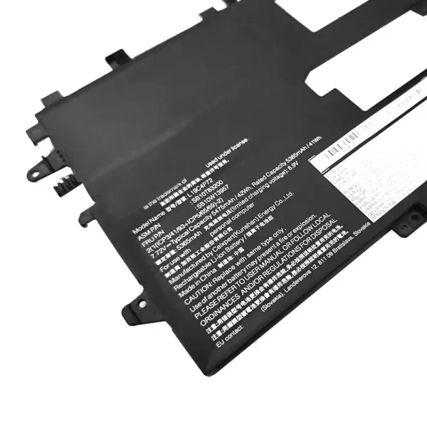 Pin Laptop LENOVO L19C4P72 SB10T83200 5B10W13957,Thinkpad X1 Titanium - Hình ảnh 3