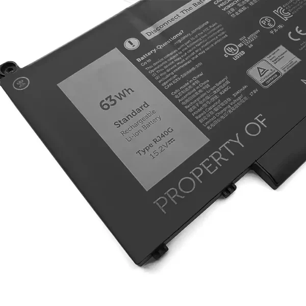 Pin Laptop DELL RJ40G - Hình ảnh 3