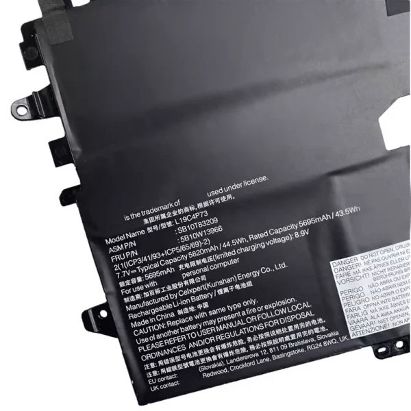 Pin Laptop LENOVO Thinkpad X1 Titanium,SB10T83208 SB10T83209 5B10W13965 5B10W13966 - Hình ảnh 3