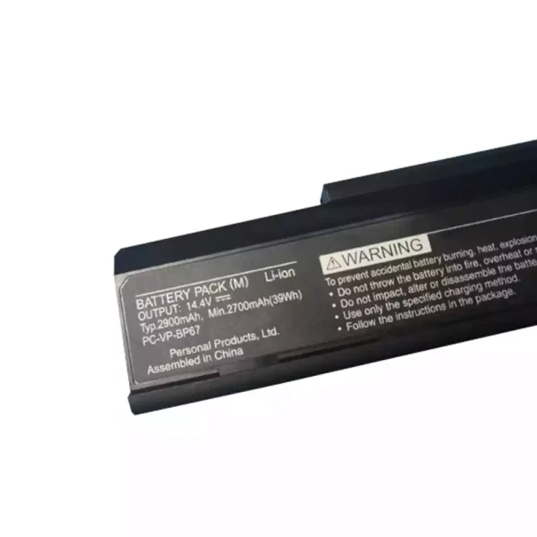 Pin Laptop NEC PC-VP-BP67 - Hình ảnh 2