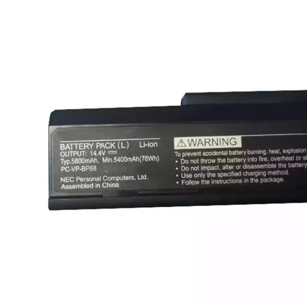 Pin Laptop NEC PC-VP-BP68 - Hình ảnh 2
