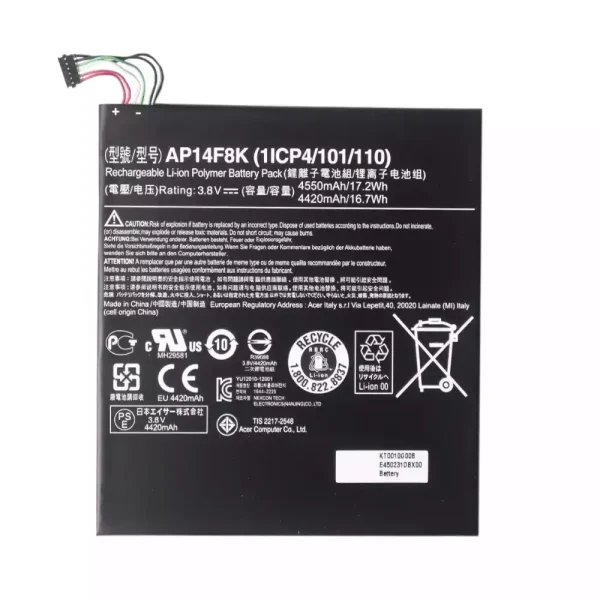 Pin máy tính bảng Acer Iconia One 8 B1-810,W1-810