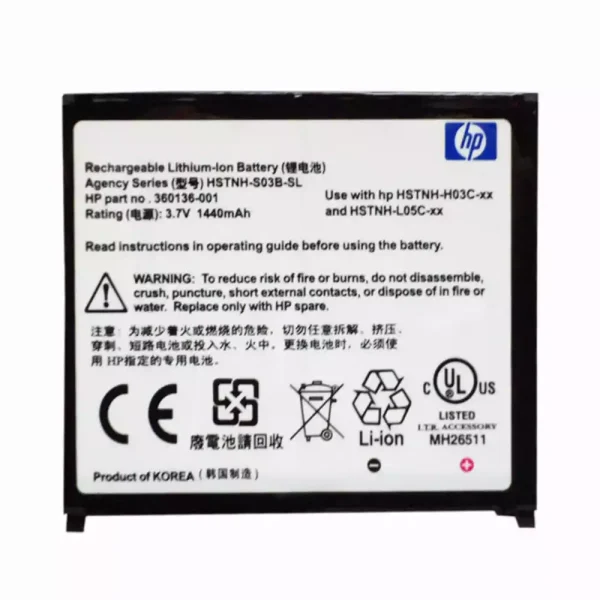 Pin máy tính bảng HP HSTNH-S03B-SL