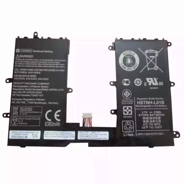 Pin máy tính bảng HP 733057-421,740479-001