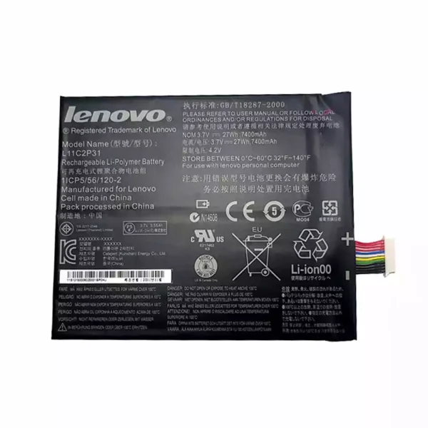 Pin máy tính bảng LENOVO L11C2P31