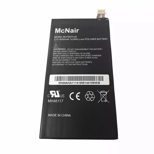 Pin máy tính bảng McNair MLP3970125,Verizon Elipsis QMV7A,QMV7B