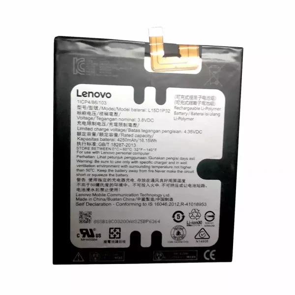 Pin máy tính bảng LENOVO L15D1P32