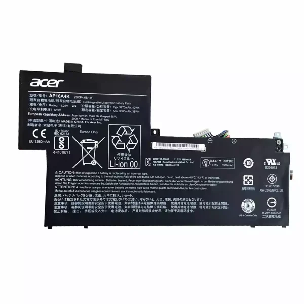 Pin máy tính bảng ACER AP16A4K