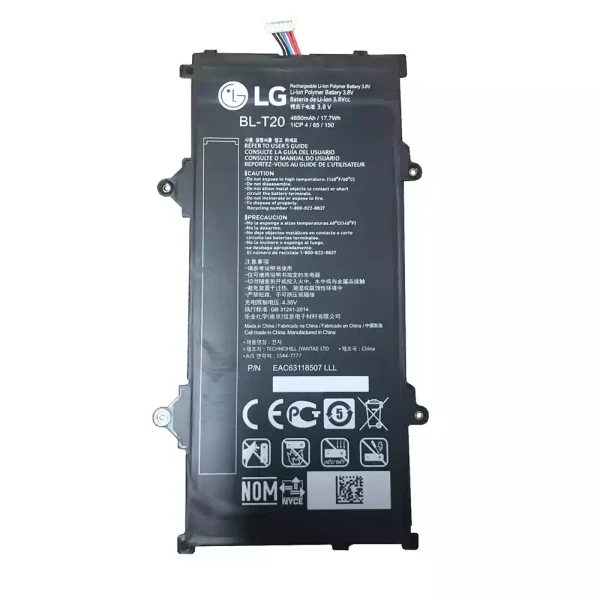 Pin máy tính bảng LG BL-T20,V520 V521