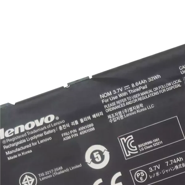 Pin máy tính bảng LENOVO 45N1099,45N1098 - Hình ảnh 3