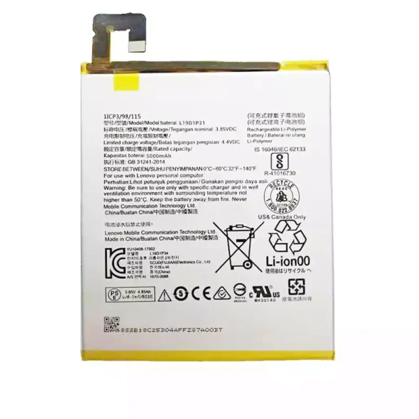 Pin máy tính bảng LENOVO Tab M8 TB-8705F TB-8505N TB-8505F TB-8505I TB-8505M