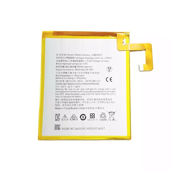 Pin máy tính bảng LENOVO L18D1P32