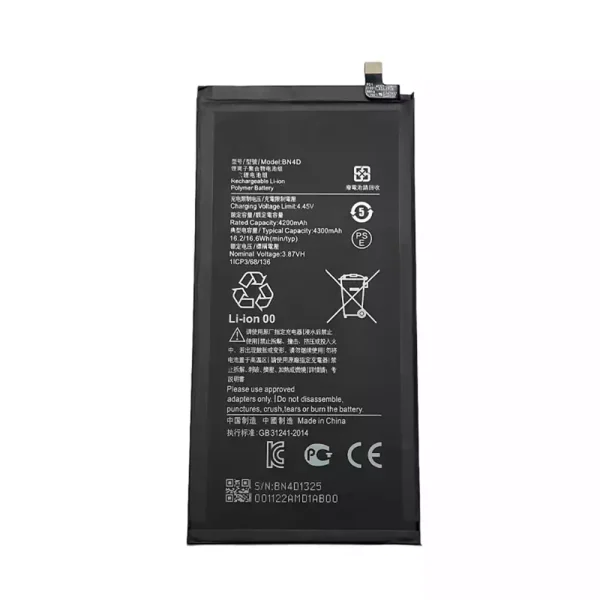 Pin máy tính bảng XIAOMI BN4D,MI pad 5 pro