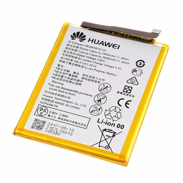 Pin HB366481ECW Thích hợp cho Huawei P9,P10 lite,G9,G9 lite,Honor 8,Honor 5c,nova 3e - Hình ảnh 3