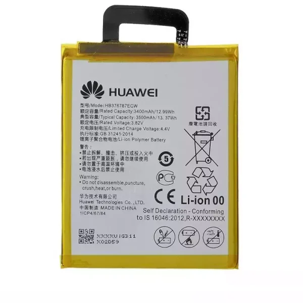 Pin HB376787ECW Thích hợp cho Huawei Honor V8