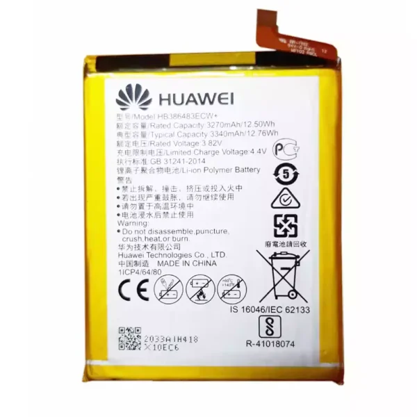 Pin HB386483ECW+ Thích hợp cho Huawei G9 Plus,Honor 6X,Maimang 5