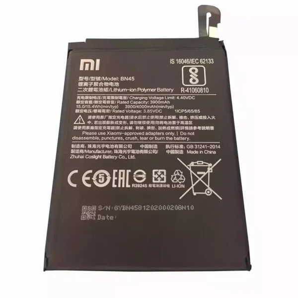 Pin BN45 Thích hợp cho Xiaomi Redmi Note 5