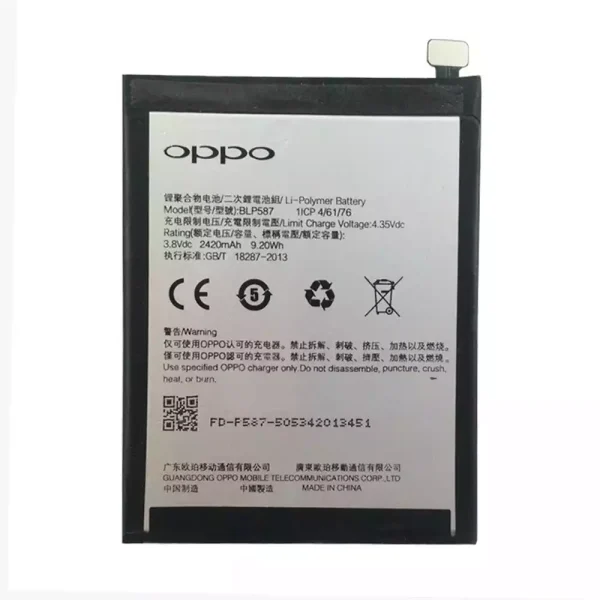 Pin BLP587 Thích hợp cho OPPO R1C,R8205,R8207