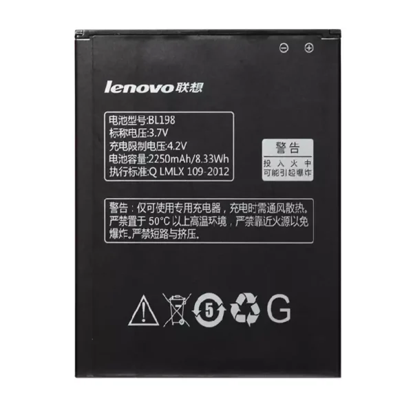 Pin BL198 Thích hợp cho LENOVO A850,S890,A830,K860i,S880i,A678T