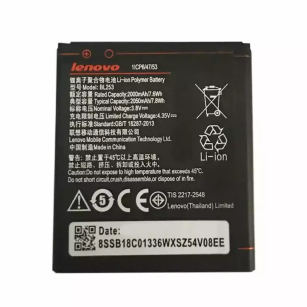 Pin BL253 Thích hợp cho LENOVO A2580,A2860