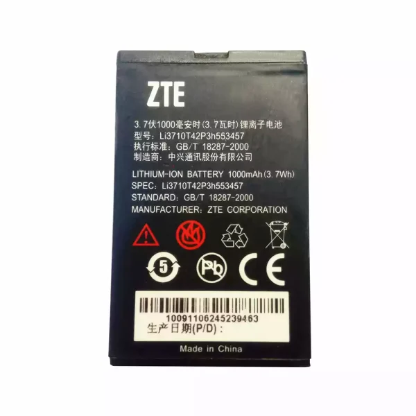 Pin Li3710T42P3h553457 Thích hợp cho ZTE N600,U112,S100,R518,R516,S189,X850,S160,N606