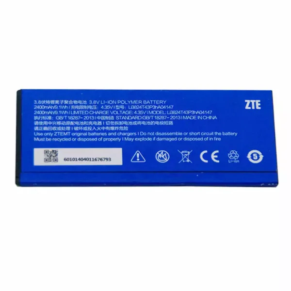 Pin LI3824T43P3HA04147 Thích hợp cho ZTE V5,V5S,U9180,V9180,N9180,N918St