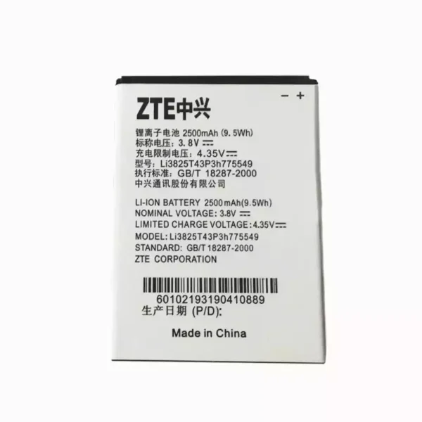 Pin Li3825T43P3H775549 Thích hợp cho ZTE V987,N919,V967S,N980,N919D,U935