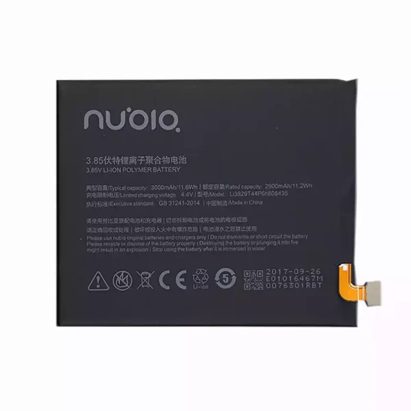 Pin Li3829T44P6h806435 Thích hợp cho Nubia Z11 NX531J,M2 Lite NX573J