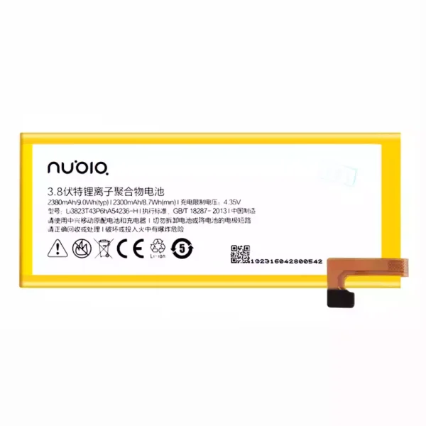 Pin Li3828T43P6hA54236 Thích hợp cho Nubia Z7 mini,NX507J